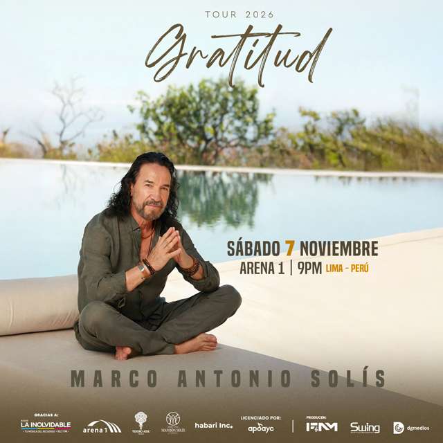 Marco Antonio Solís in Lima