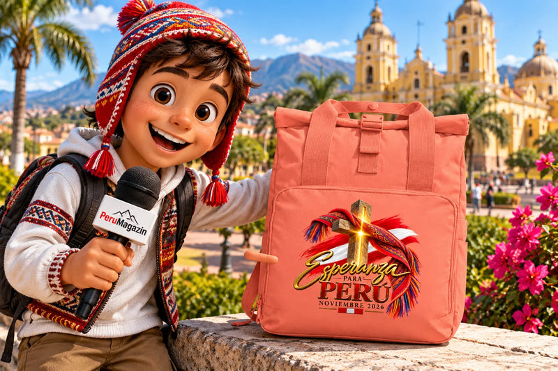 PeruMagazin – Mochila enrollable Esperanza para Perú