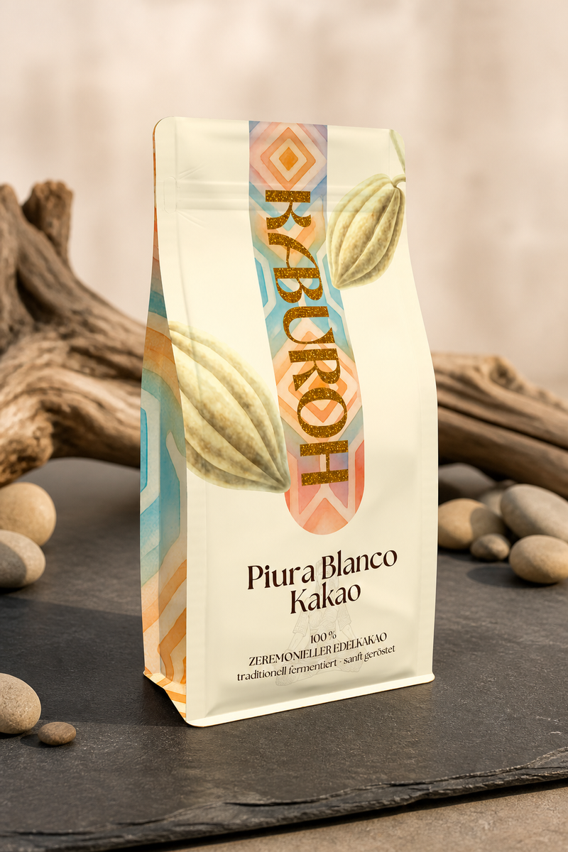 Kaburoh Piura Blanco Bio-Kakao, 500-g-Packung