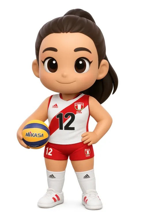 Figura Perú de PeruMagazin: Minifigura 3D personalizada