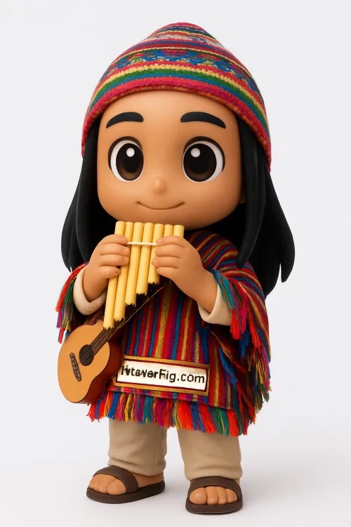 Figura Perú de PeruMagazin: Minifigura 3D personalizada