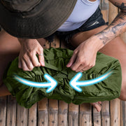 TRAVEL DUDE Hanging Cube – hängender Packorganizer, Waldgrün, Produktansicht 4 von 8
