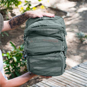 TRAVEL DUDE Hanging Cube – hängender Packorganizer, Stahlblau, Produktansicht 3 von 8