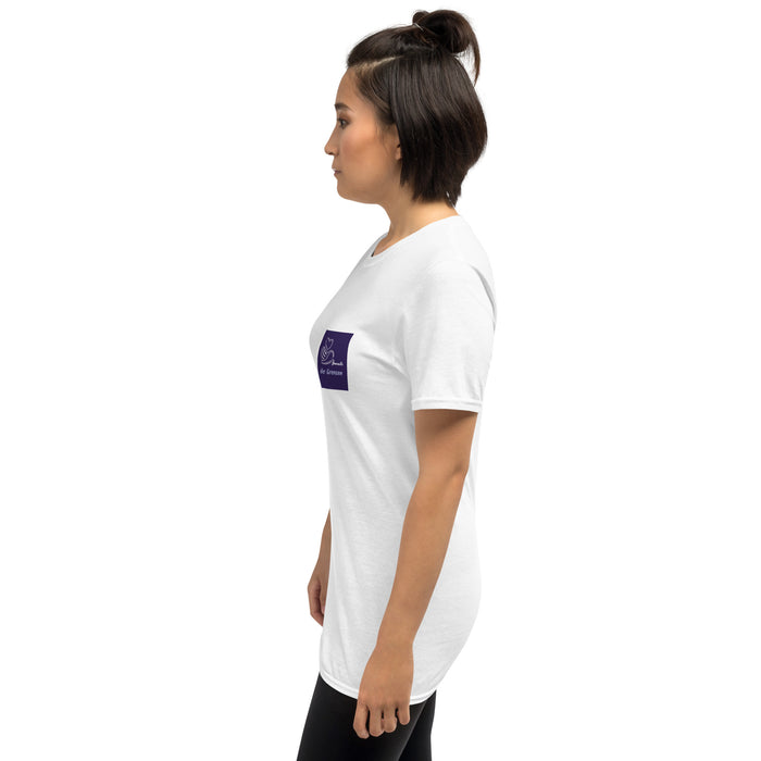 Jenseits aller Grenzen - Spenden T-Shirt Kurzärmeliges Unisex-T-Shirt