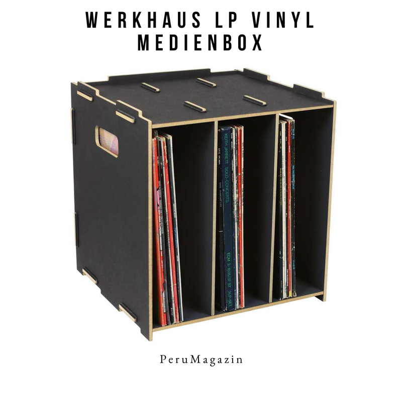 Vinyl LP Schallplatten Medienbox - 100% Made in Germany