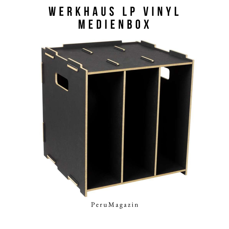 Vinyl LP Schallplatten Medienbox - 100% Made in Germany