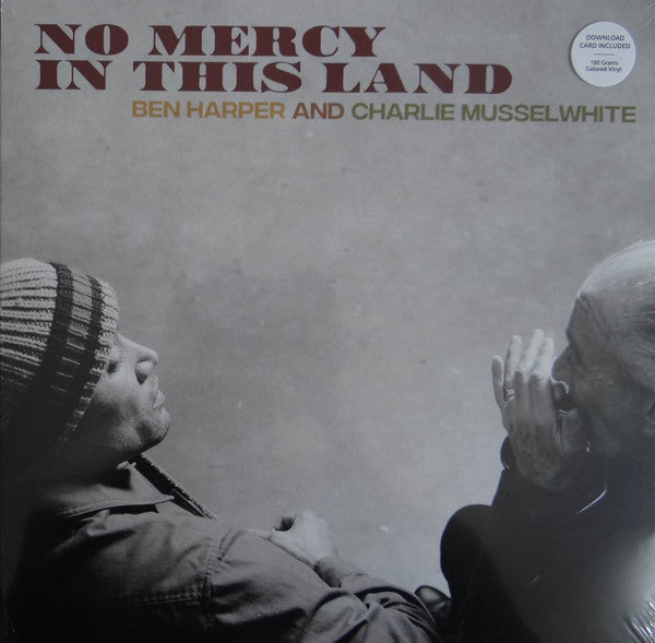 Ben Harper And Charlie Musselwhite – No Mercy In This Land - Vinyl, LP, Album, Blue, 180g - PeruMagazin