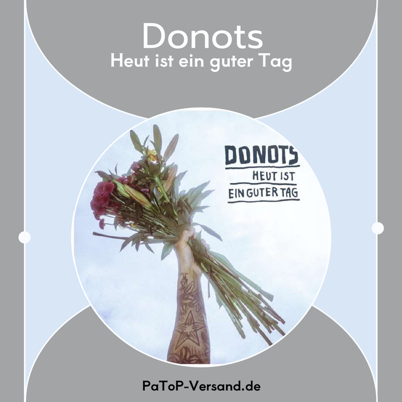 Donots – Heut ist ein guter Tag - 2 Vinyl, LP, Limited Edition, Transparent Purple, signiert - PeruMagazin