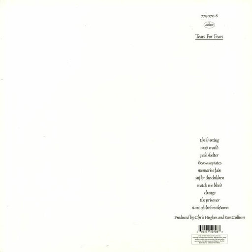 Tears For Fears – The Hurting - Vinyl, LP, Album, Reissue, Repress, 180 Gram - PeruMagazin