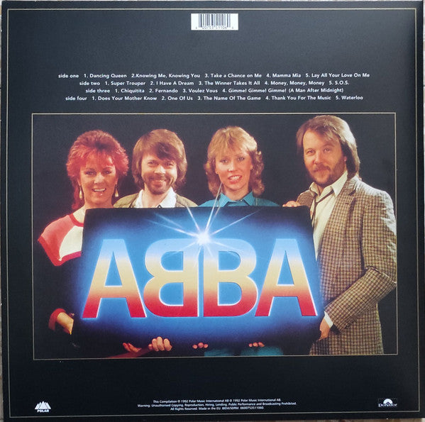 ABBA – Gold (Greatest Hits) - 2 x Vinyl, LP, Compilation, Reissue, Remastered