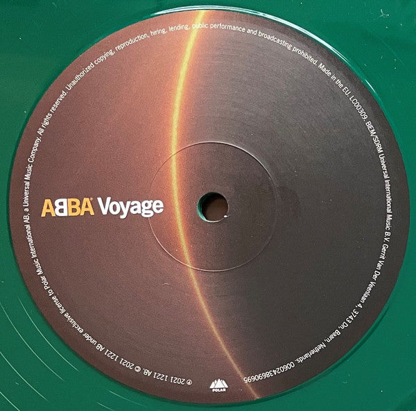 ABBA – Voyage - Vinyl, LP, Album, Limited Edition, Stereo, Green, Gat