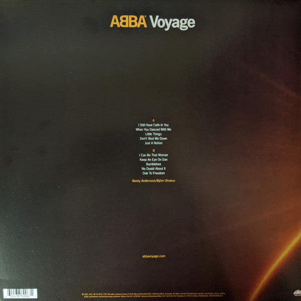 ABBA – Voyage - Vinyl, LP, Album, Limited Edition, Blue [Solid blue]