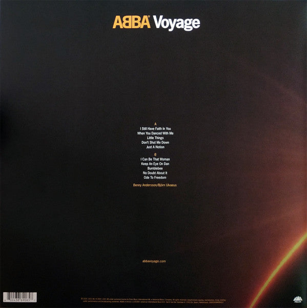 ABBA – Voyage - Vinyl, LP, Album, Limited Edition, Orange