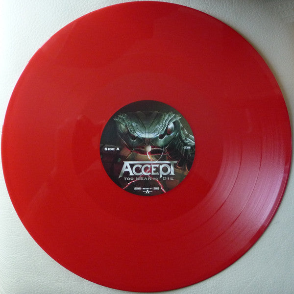Accept - Too Mean To Die - 2 × Vinyl, LP, Album, Limited Edition, Stereo, Red Cardinal
