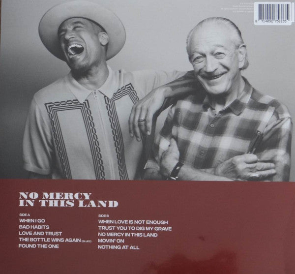 Ben Harper y Charlie Musselwhite – No Mercy In This Land - Vinilo, LP, Álbum, Azul, 180 g 