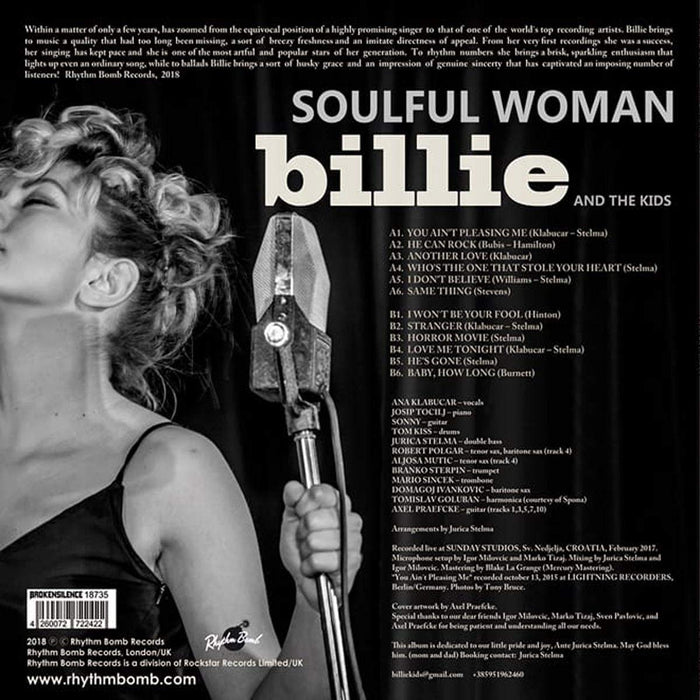 Billie And The Kids – Soulful Woman - Vinilo, LP, Álbum 