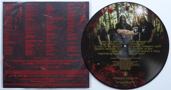 Cannibal Corpse – Red Before Black - Vinyl, LP, Album, Limited Edition, Picture Disc, Reissue, Stereo, Collector's Edition