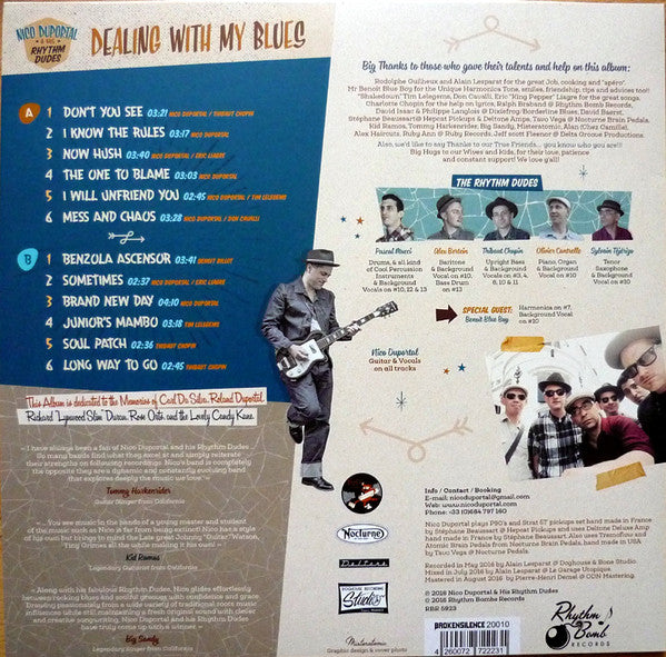 Nico Duportal & His Rhythm Dudes – Dealing With My Blues - Vinyl, LP, Album