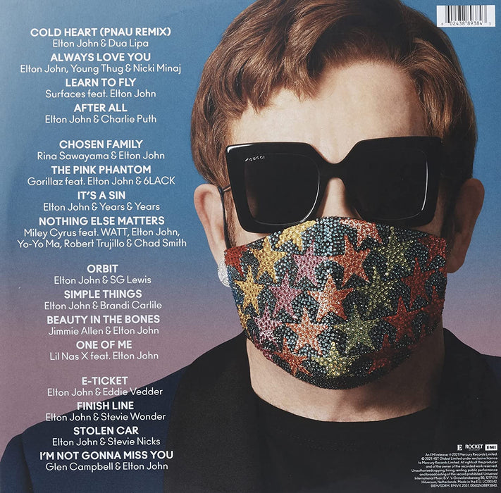 Elton John – The Lockdown Sessions - 2 x Vinyl, LP, Album, Limited Edition, Blue Vinyl 