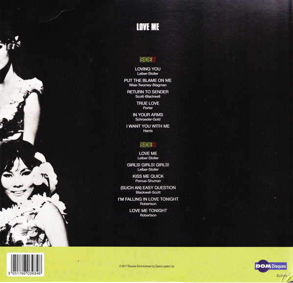 Elvis Presley – Love Me - Vinyl, LP, Compilation, Remastered, 180 Grams 