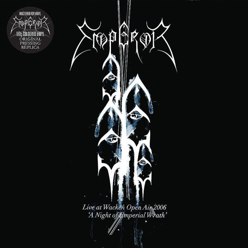 Emperor – Live At Wacken Open Air 2006 - "A Night Of Emperial Wrath" - 2 x Vinyl, LP, Album, Reissue, 180 Gram, Blue