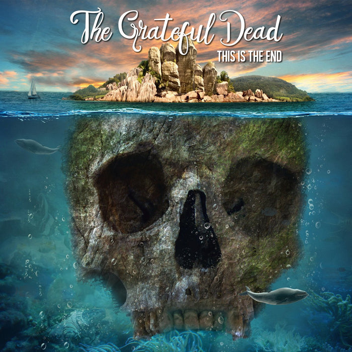 The Grateful Dead – This Is The End . The Fabulous Live Recordings - Vinyl, LP, Limited Edition, Numbered, Unofficial Release, Blue Marbled