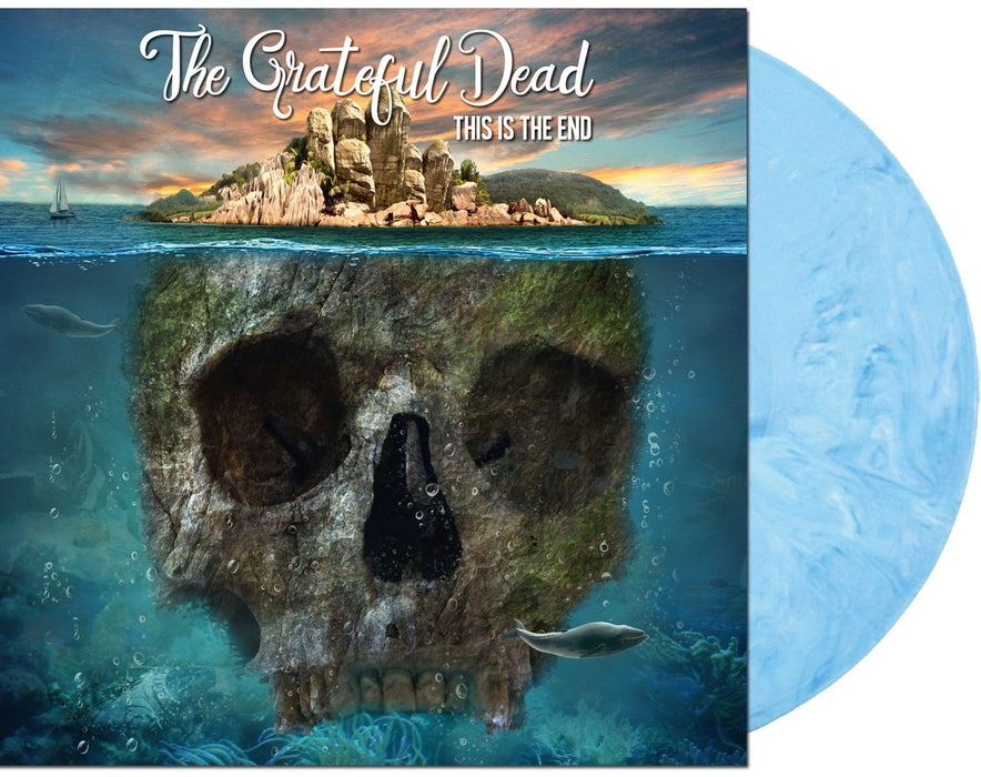 The Grateful Dead – This Is The End . The Fabulous Live Recordings - Vinyl, LP, Limited Edition, Numbered, Unofficial Release, Blue Marbled