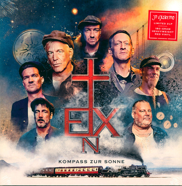 In Extremo – Kompass Zur Sonne - 2 x Vinyl, 12", 45 RPM, Album, Limited Edition, Red Translucent, 180 Gram
