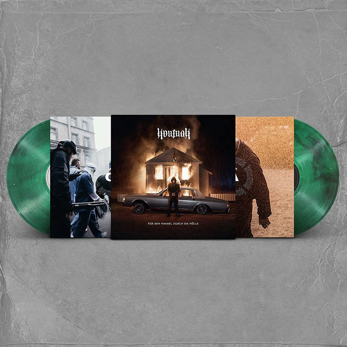 Kontra K – Für den Himmel durch die Hölle - 2 x Vinyl, LP, Album, Limited Edition, Gatefold, Green Marbled Vinyl