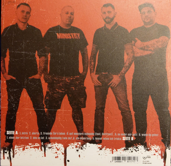 Krawallbrüder – On the Knife's Edge - Vinilo, LP, Álbum, Edición limitada, Transparente 