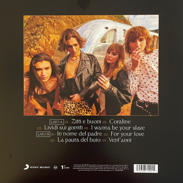 Måneskin – Teatro D'Ira - Vol.I - Vinyl, LP, Album, Reissue, Dark Orange Transparent
