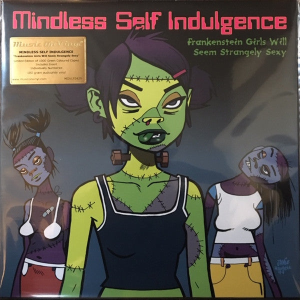 Mindless Self Indulgence – Frankenstein Girls Will Seem Strangely Sexy - Vinyl, LP, Album, Limited Edition, Numbered, Green Marbled Translucent, 180 Gram 