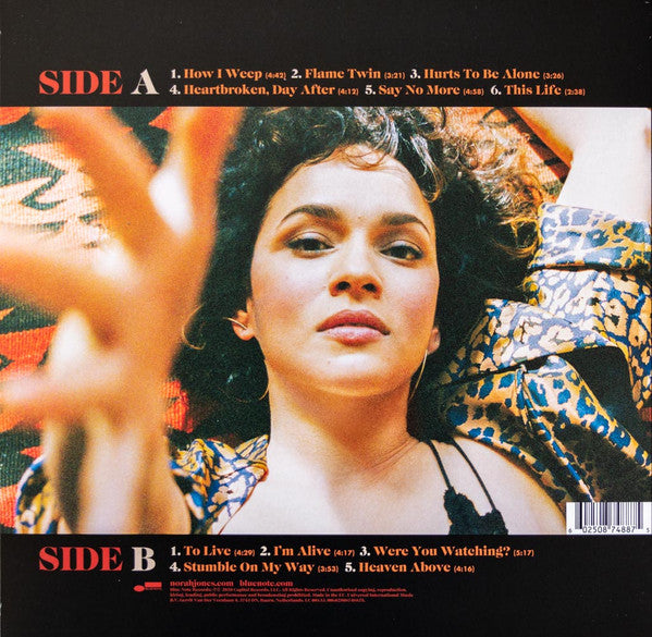 Norah Jones – Pick Me Up Off The Floor - Vinyl, LP, Album, Limited Edition, Black & White Split