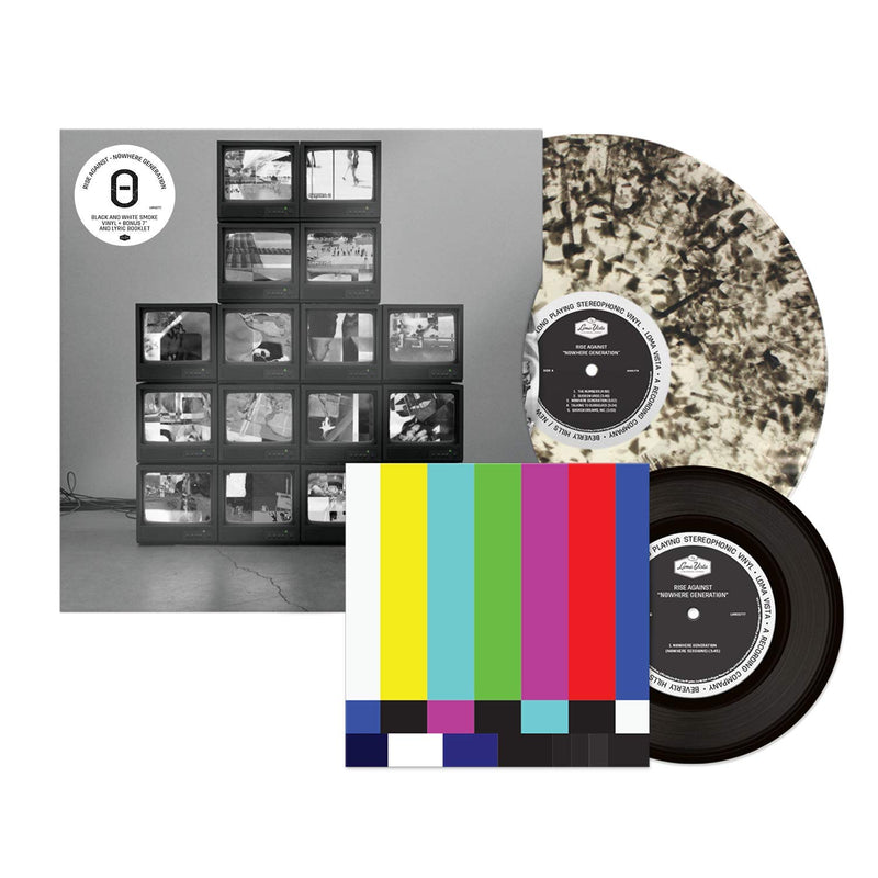 Rise Against – Nowhere Generation - Vinyl, LP, Album, Limited Edition, Black Dust On Clear, Vinyl, 7"