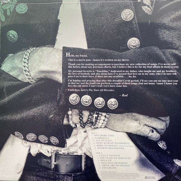 Rod Stewart – The Tears Of Hercules - Vinyl, LP, 180 Grams 