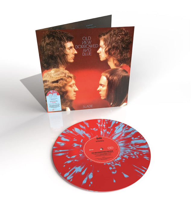 Slade – Old New Borrowed And Blue - Vinyl, LP, Album, Limited Edition, Reissue, Stereo, Splatter Vinyl, Gatefold