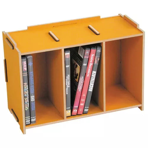Medienbox DVD für stapelbare DVD-Regale - Werkhaus