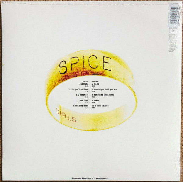 Spice Girls – Spice - Vinyl, LP, Album, Limited Edition, Reissue, White