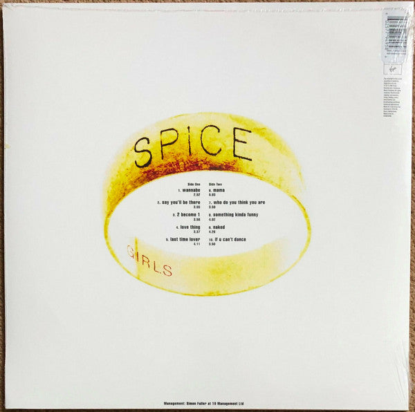 Spice Girls – Spice - Vinyl, LP, Album, Limited Edition, Reissue, White