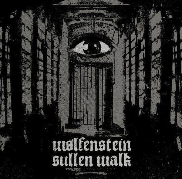 Wølfenstein / Sullen Walk – Wølfenstein / Sullen Walk - Vinyl, 12", 45 RPM, Limited Edition, Numbered, Clear Black Splatter