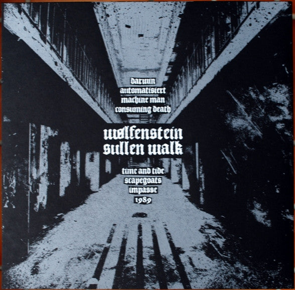 Wølfenstein / Sullen Walk – Wølfenstein / Sullen Walk - Vinyl, 12", 45 RPM, Limited Edition, Numbered, Clear Black Splatter