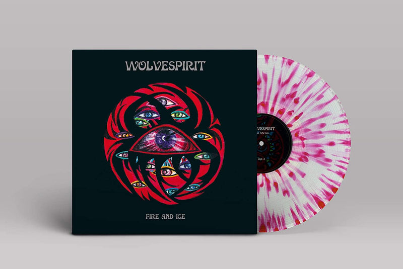 Wolvespirit – Fire And Ice - Vinyl, LP, Album, Limited Edition, Splatter white/pink