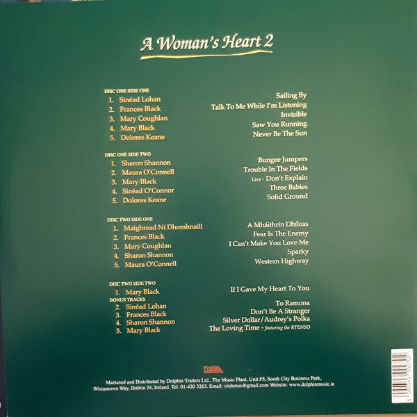 Varios – A Womans Heart 2 - 2 x Vinilo, LP, Compilación, Gatefold 